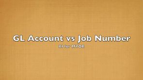 Job P&L (GL Account) by Job