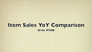 Sales (Item) YOY Top 5 Customer (V)
