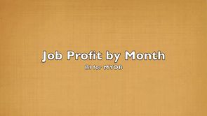 Job Profit by Month